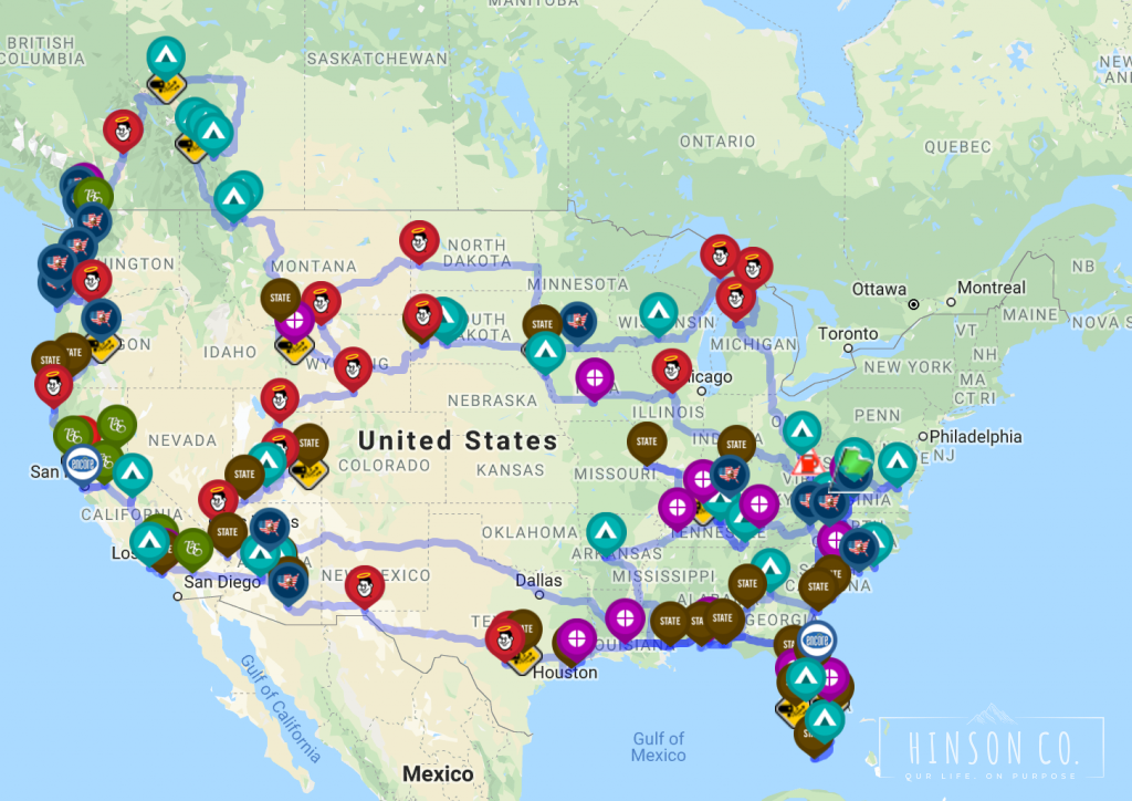 Our route, 15 Months In